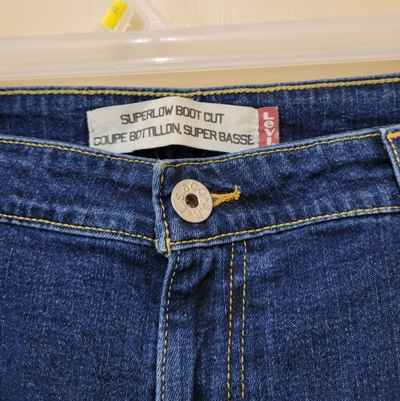 Levi's Super Low Bootcut Jeans - Picture 2 of 7